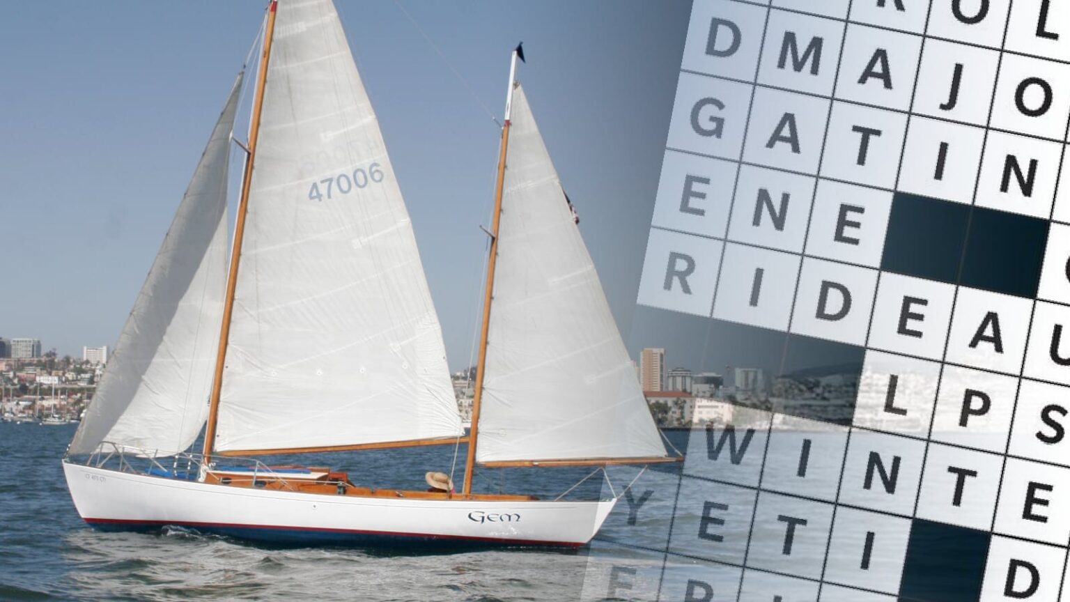 Sailing Crossword We Are Underway