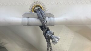 repaired sail
