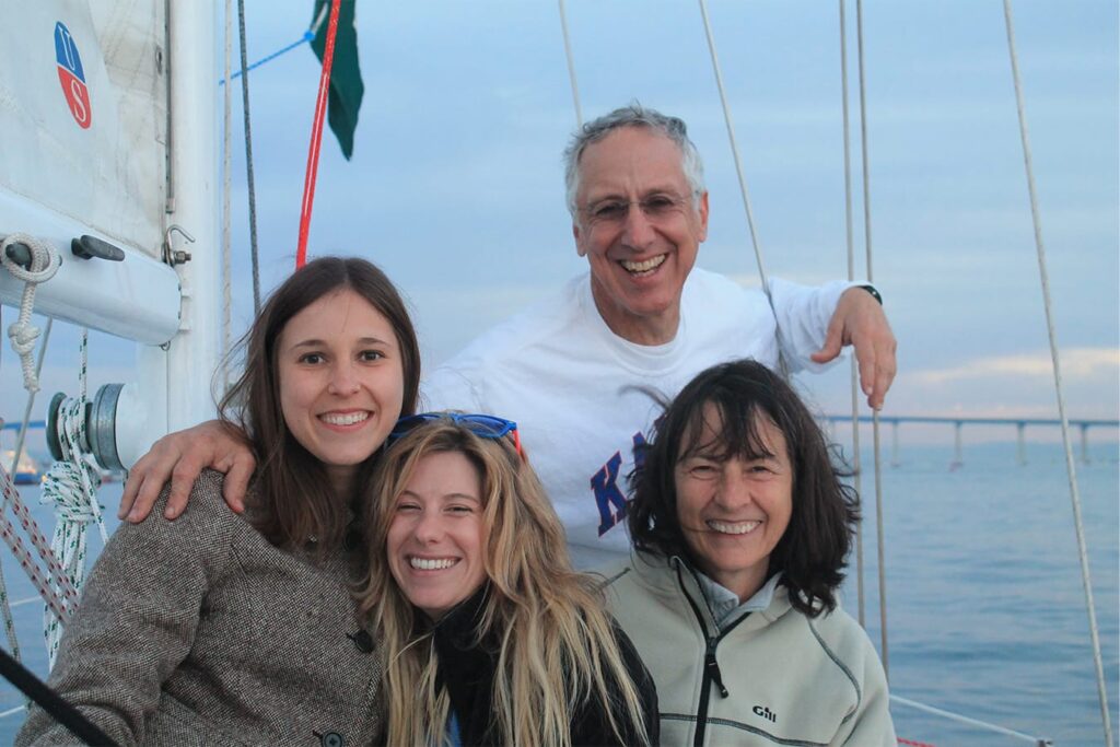 Guests on a bouat
