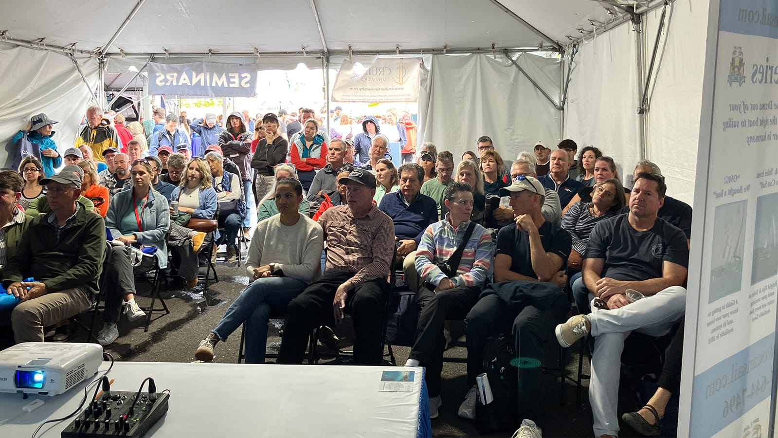 The Future of Cruising Seminar audience