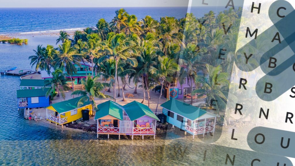 Sailing Belize Word Search