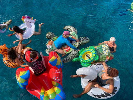 floaty animal parade