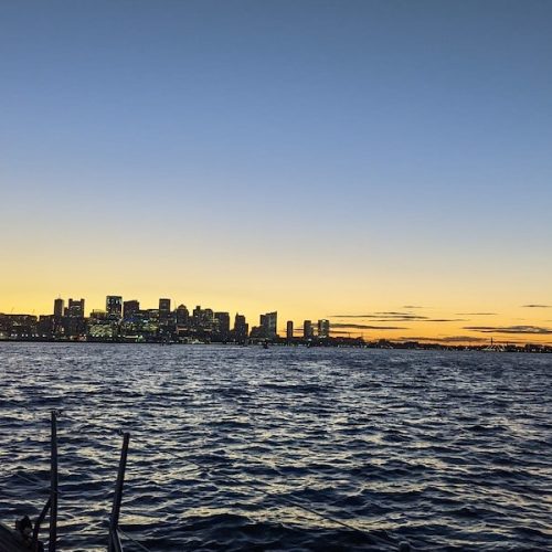 Forrest Hardy - First Reef Sailing Boston Sunset