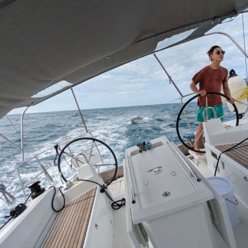 Forrest Hardy - First Reef Sailing Student Sailing