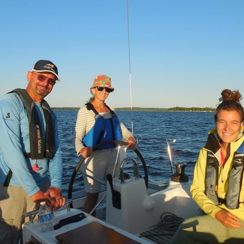 Joan Koehne - at the helm